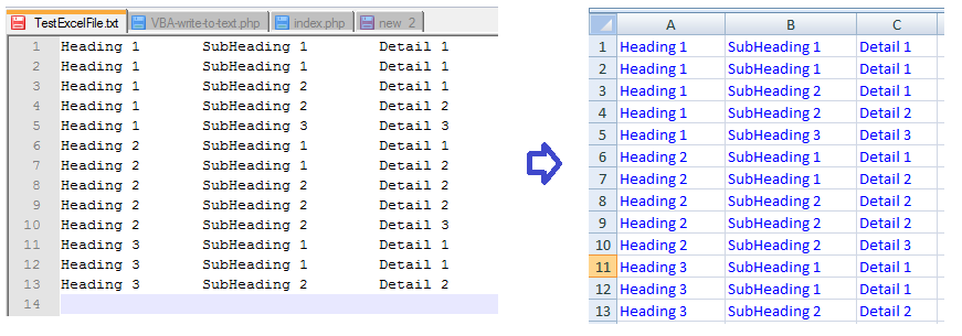 vba-tricks-and-tips-code-to-import-data-from-text-file-convert-excel